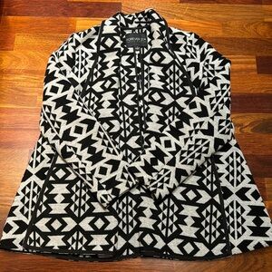 Forever 21 Aztec Pancho Blazer
